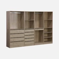 Kit Dressing Modulable Avec 4 éléments Couleur : Naturel -Sweeek idresfullkitnat 774de06f56dfcaa99d6b028402ec3d83