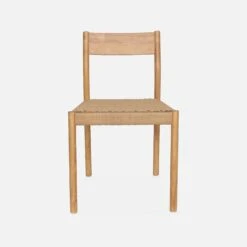 Chaise Bois Et Cordage (lot De 2) Couleur : Naturel -Sweeek iellchrx2nat 506cf277d0a61bd4ddb085e995fbe82f