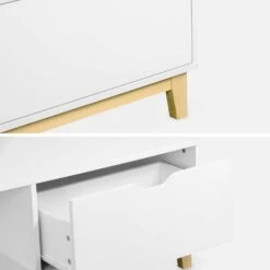 Table Basse Effet Bois Pieds Bois 1 Tiroir -Sweeek ifkcoftable 6a9c0222a0c6bb1278358e11a251ce92