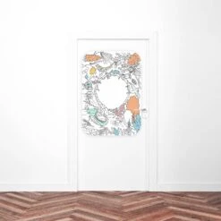 Coloriboard Avec 8 Feutres Lavables, Tableau à Colorier -Sweeek ikdscb95x65jun 49c22a12081744fa5d914e68fa04b2e1