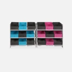 Meuble Rangement Enfant 9 Paniers -Sweeek ikscam9bl 030777a24d0c7ddb0d5568e7b00f9596