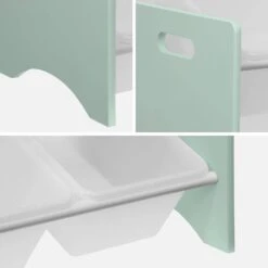 Lot De 2 Meubles De Rangement Jouet, 18 Casiers Couleur : Vert Céladon 13 Lot De 2 Meubles De Rangement Jouet, 18 Casiers Couleur : Vert Céladon -Sweeek ikscandiougcx2 0b5218bec370ec5483b5279eaef0a4c9