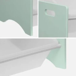 Meuble De Rangement Jouet Avec 6 Casiers Couleur : Vert Céladon -Sweeek ikscandioul6gc 31efc2a51d0acbc03ae66f308c1b1037