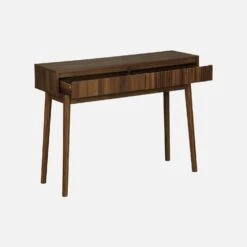 Console Décor Bois 2 Tiroirs Couleur : Bois Foncé -Sweeek ilinconsoledw 97ef823addb0786d88ae4b9be7ba1c53