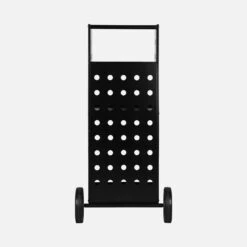 Chariot Porte Bûches -Sweeek iloghcar110bk 6e20ddd07a0ce106230faf83b414a549