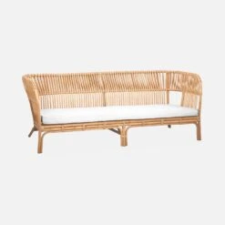 Banquette 3 Places En Rotin -Sweeek imoosofa3nat 45cc5406649127f900f6b2b4cbb819c0