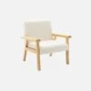 Fauteuil Scandinave Enfant Bois D'hévéa Couleur : Blanc -Sweeek iskakid1bcl 8173cb69edd0e16a6666bcf6e2e4d1bf