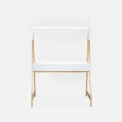 Bureau Tipi Enfant Avec Casiers Couleur : Blanc -Sweeek itipideskwh 14fa28647cce3d6d9c95214f94418eb3