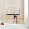Bureau Tipi Enfant Avec Casiers Couleur : Blanc -Sweeek itipideskwh d54dcf7553f18a8c6a28915e9a2fac34
