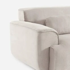 Canapé 3 Places Velours Côtelé -Sweeek iwlsofacrvvbg 758802d12657b12a67121e86e9327bda