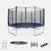 Trampoline 430cm Avec Pack D'accessoires Couleur : Bleu -Sweeek kit430blue df690d1f851df6129af976bffed7d369
