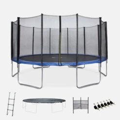 Trampoline 490cm Avec Pack D'accessoires