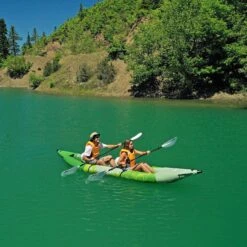 Canoë Kayak Gonflable 2 Places + Accessoires