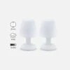 Lampe De Table LED 26cm (lot De 2)
