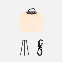 Lampe Extérieure LED 3 En 1 Avec Trépied -Sweeek led313in1bk e1a67bfd9f70a03bf0ef69e06f7acef1