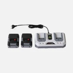 Tondeuse à Gazon à Batterie 2x20V 33cm -Sweeek lm33bat20v2x2 3a91f142f81012e8b6a09073bd2e3d13