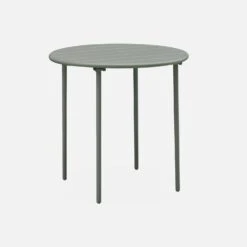 Table De Jardin Métal 2 Places Couleur : Savane -Sweeek mt75csav 27d53df482e40f1a3a9cb5fcf52f7fab