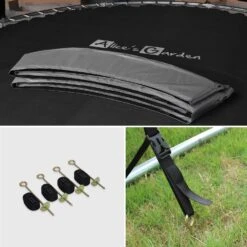 Trampoline 370cm Filet Intérieur Avec Pack D'accessoires + Tente De Camping 9 Trampoline 370cm Filet Intérieur Avec Pack D'accessoires + Tente De Camping -Sweeek pack370indome d93a3654ee2a0870b6d17e8eab35e383