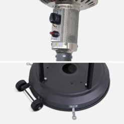 Parasol Chauffant Gaz 13kW -Sweeek pckd7002cgy 8f71dcafa09dc3b9bd792d97d4c9b0bc