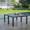 Table De Jardin Modulable Résine De Synthèse 4 à 10 Places -Sweeek plktbl150bkx2 e744c30a0647d90e91c1d885a571c32d