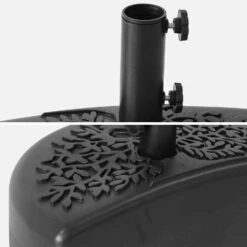 Demi-base Plastique Pour Parasol -Sweeek puhalf18base 1be3b96bfb5ccfe17b853203c4834f61