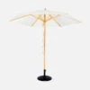 Parasol Rond 3m Couleur : Ecru -Sweeek puw300ecru 74af01b82253adca51488b467317e64c
