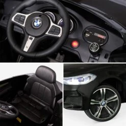 Voiture électrique Enfant BMW Série 6 GT 12V, 1 Place Couleur : Noir -Sweeek rocbmw6rcbk 304bef5e2884a9590ed9d15722f0072b