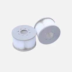 Spa Gonflable 6 Places Rond Bande LED, Système Anti-gel, Bâche -Sweeek spa205lrledgy 84dfd41014b8e95778af6443ad42d884