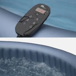 Spa Gonflable 8 Places Rond, Filtration MDC, Désinfection UVC, Bâche -Sweeek spabergen8 167d682094223e2f8c75891b206a34cb