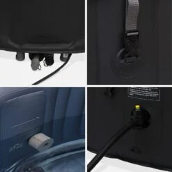 Spa Gonflable 8 Places Rond, Filtration MDC, Désinfection UVC, Bâche -Sweeek spabergen8 32591bff86ab02071aca0cddc251a590