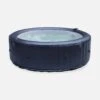 Spa Gonflable 6 Places Rond Jets Hydromassages Désinfection UVC, Anti Gel, M-one -Sweeek spacarltonrd6 fb53fd7d8c9597fd55578c462598b163