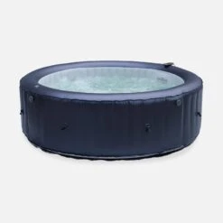 Spa Gonflable 6 Places Rond Jets Hydromassages Désinfection UVC, Anti Gel, M-one