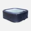 Spa Gonflable 6 Places Carré Jets Hydromassages Désinfection UVC Anti Gel, M-one -Sweeek spaotiumsq6 947bd14d908f5ce318493390d3d5287b