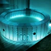Spa Gonflable 6 Places Rond Bande LED, Filtration MDC, Désinfection UVC, Bâche -Sweeek spastarryrd6 9027b0027d054bbb10bab62fa125eb82