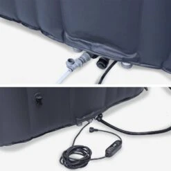 Spa Gonflable 6 Places Carré, Système De Filtration MDC, Désinfection UVC, Bâche -Sweeek spatekaposq6 47e79804d39f1bba193592517a3c92df