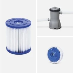 Piscine Hors Sol Tubulaire Rectangulaire Avec Accessoires -Sweeek spbw4x2hggy fbc0ff61a38b6a6046bf9fd109cd644c