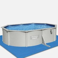 Piscine Hors Sol Ovale Avec Accessoires -Sweeek spbw5x4hyd 16e25915b3e9c2138f47a7a5c5eb6e74