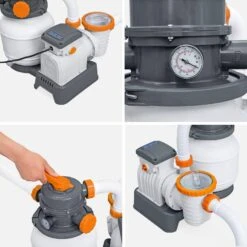 Filtre à Sable Pour Piscine 5,6m3/h -Sweeek spbwsf1500 57fe993e01933d0d90ccbe7057ffd97b