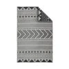 Tapis Extérieur Rectangulaire Motif Ethnique Noir/beige -Sweeek tapis d exterieur 180x120cm bamako rectangulaire motif ethnique noir beige jacquard reversible indoor outdoor 2c4bda429fc1a58b1d620cc2d9f078e9