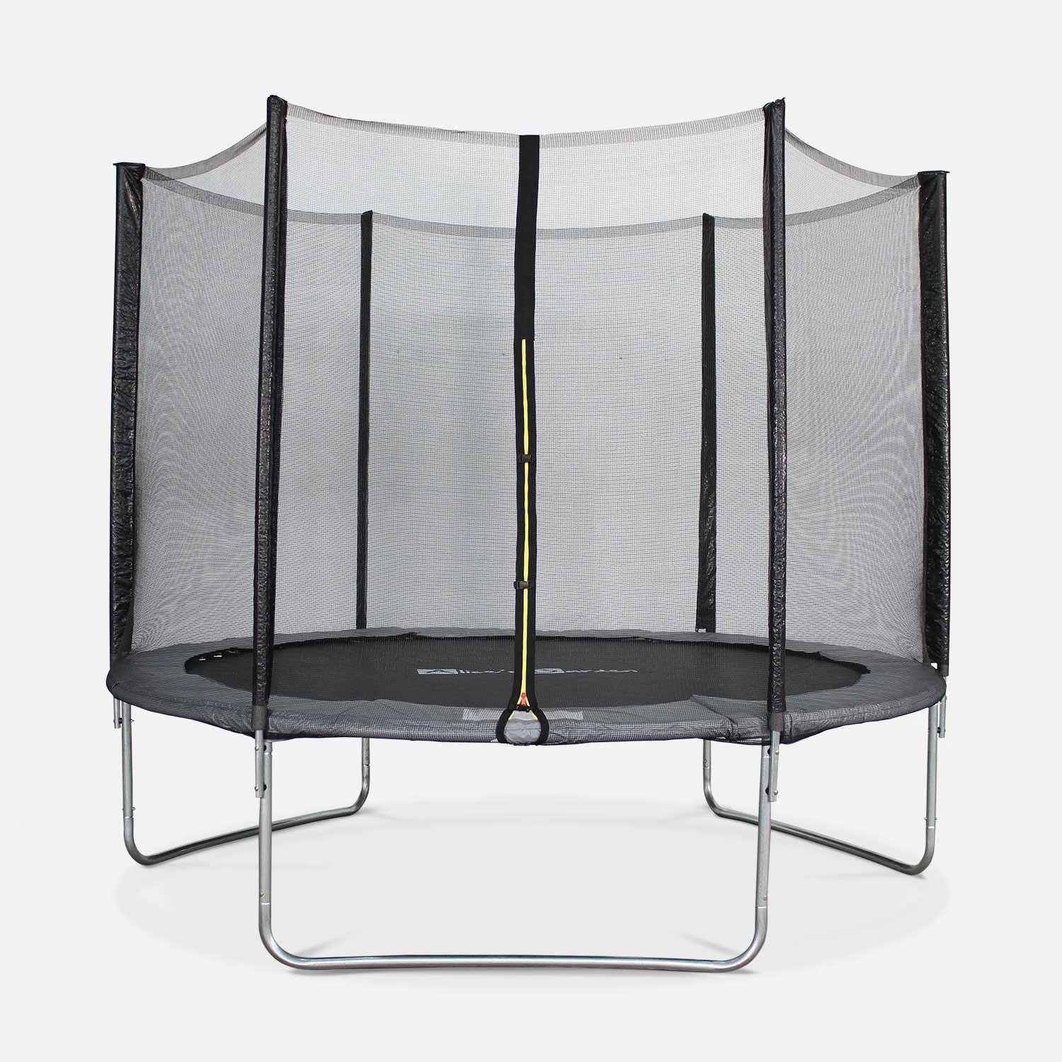 Trampoline 305cm Filet Protection Couleur : Gris 3 Trampoline 305cm Filet Protection Couleur : Gris