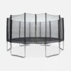 Trampoline 490cm Filet Protection Couleur : Gris 2 Trampoline 490cm Filet Protection Couleur : Gris -Sweeek tr490grey c25ffa7ef9f08055874e77cb0424d1d4